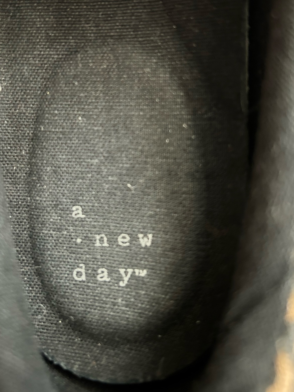 a new day Black Fabric Animal Print Slip on Shoe - Picture 7 of 8